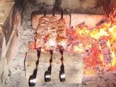 приготовление пищи на огне